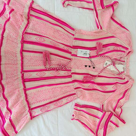 Veronica Beard Danica Printed Cotton-Blend Mini Dress Size Small - Picture 2 of 9